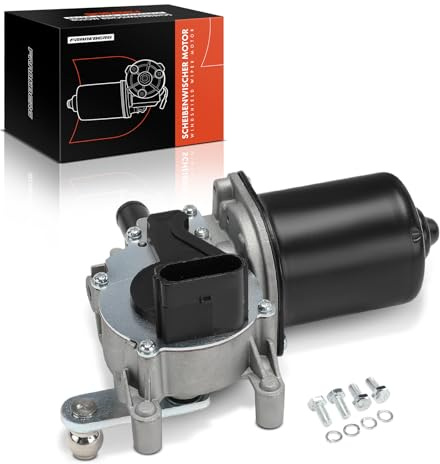 Frankberg Wischermotor Scheibenwischermotor 5-polig Vorne Kompatibel mit Fiesta V JD JH Fiesta V Van Fusion JU Replace# 2S6T17B571AD