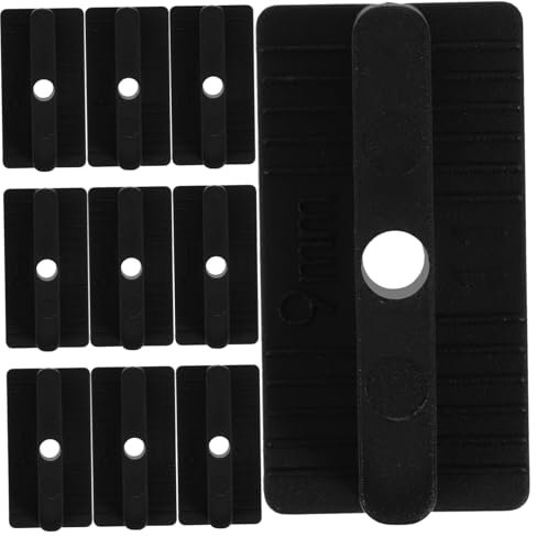 DIYEAH Elementi Di Fissaggio Nascosti Per Ponti in Materiale Composito 200 Pezzi in Plastica Resistenti Alla Corrosione Per Pavimentazioni e Recinzioni Esterne in Giardini e Parchi