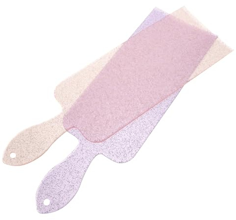 OSALADI Planche de Coloration Capillaire 2 Pièces en Plastique Solide, Outil de Surbrillance pour Salon et Usage Domestique, Palette de Mèches pour Application Précise de Teinture