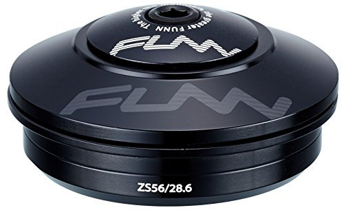 FUNN Descend Oberer Steuersatz ZS56/28.6, Zero Stack Schrägkugellager Oberer Steuersatz, Langlebiger und Leichter Legierungs-Steuersatz für Mountainbike, BMX-Bike, Rennrad und Gravel-Bike
