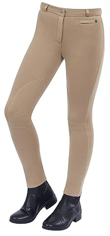 Dublin Supa-Fit Zip Up Knee Patch Jodhpurs