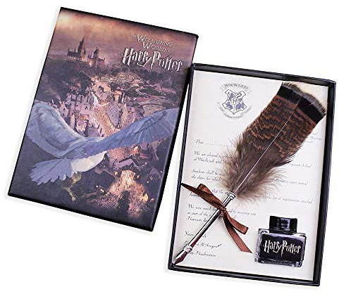 Plumas Caligrafía Pluma Bolígrafo con Tinta Set Creativo Mini Quill Pen Metal NIB Bolígrafo de escritura con Pluma para Niños