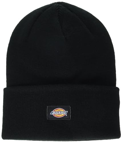Dickies Herren Bündchen Beanie-Mütze, Schwarz, Einheitsgröße