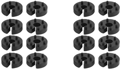 YWBL-WH 16-teiliger Universeller Federwegbegrenzer für Kraftfahrzeuge, Zubehör und Zubehör für Stick-Clip-Schnallen für Verbesserte Fahrzeugstabilität