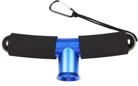 QUEENYARD Cintura da pesca a forma di T per cintura da pesca, supporto per canna da pesca, supporto per canna da pesca, staffa da combattimento con cordino