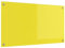 vidaXL Küchenrückwand Gelb 90x50x0,6 cm Hartglas