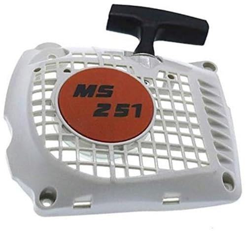 DEMULAX Rückstoß-Rücklaufstarter-Baugruppe, for STIHL, MS231 MS251 Kettensäge 1143 080 2103/1143 080 2107 Rücklaufstarter für Gartenmaschinen
