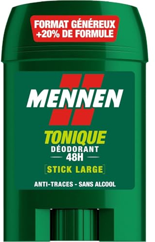 MENNEN – Déodorant Stick Homme Tonique, Fraîcheur Durable et Protection Efficace au Quotidien - Le lot de 3