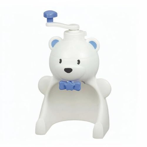 Raspadora de Hielo Manual Portátil para Cocina Máquina Trituradora con Animal Hecha de y Acero Inoxidable Ligera y Fácil de Adecuado para Familiares, color to 2, Oso