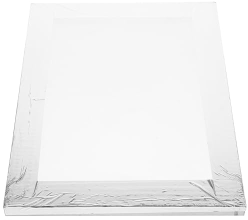 Veemoon Marco de Serigrafía de Aluminio Reutilizable para Impresión DIY Marco de Pantalla de Seda Lavable para Materiales Textiles Herramienta Práctica para Iniciación Serigrafía