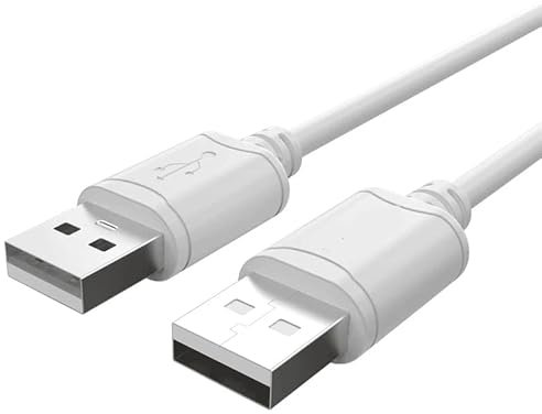 CABLEPELADO Cable USB 2.0 Super Speed | Cable USB Datos Tipo A Macho Macho | Velocidad hasta 480 Mbps para Ordenador, TV Box, HDD Externo, Base de Ventilación, Hub USB, Raspberry Pi | Beige | 2 Metros