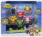 Super Wings World Airport Crew 10er-Pack mit Staffel 5 Figuren aus der beliebten TV-Show Kinder ab 3 Jahren, Schwarz