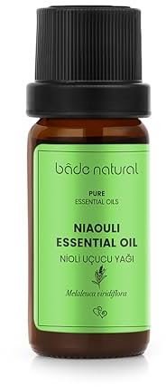 Bade Natural® reines ätherisches NIOLI ÖL, 100% NATURREIN, ätherische Öle, Niaouli Öl für Hautpflege, Duftöl, Diffuser, Aromatherapie, Gesundheit