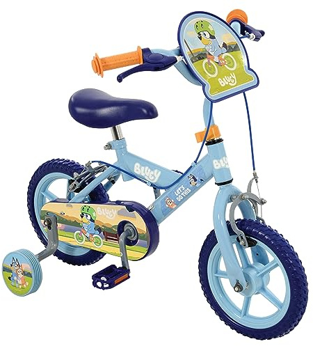 Bluey 12inch Bike - Bicycle for Children aged 3+ years, Blue