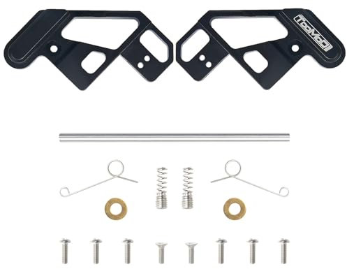 TOOMOD CW-01 Aluminum Rear Axle Holder with Built in Spring for Tamyia RC CW01 Lunch Box Midnight Chassis Upgrades Parts