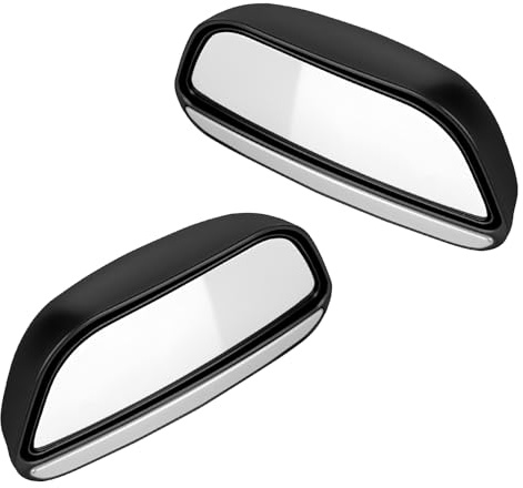 2pcs Espejos de Punto Ciego para Coche, Gran Angular Ajustable 360° Espejo Retrovisor coche, Espejos de Reemplazo Universal para Camión SUV RV Van Motocicleta