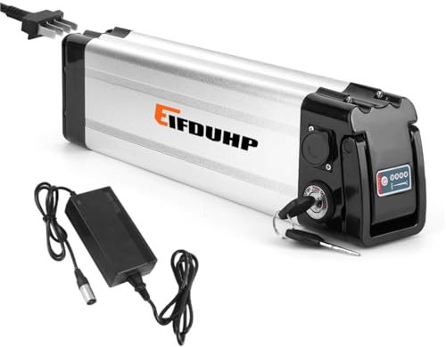 E-Bike Pedelec Akku 36V 10AH-20AH für 250W 350W 500W 750W Fahrrad Motor, Elektrofahrrad Batterie mit 2Pin/4Pin Entladungshafen, Ladegerät, Tresorschloss, Tragebügel