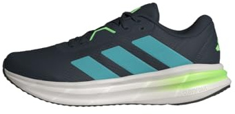 adidas Hombre Galaxy 7 Running Shoes, Aurora Ink/Mint Ton/Lime Burst, 44 2/3 EU