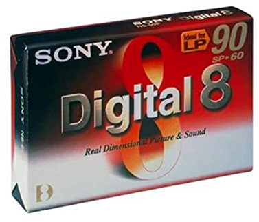 Sony Cassette digital 8 pour caméscope 60 mn N860P