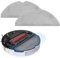 2 Stück robo-Rock Original Zubehör, VibraRise Mikrofaser Wischtücher fur S8/S8 +/S8 Pro Ultra/S7/S7 Maxv/S7 Maxv Ultra/S7 Max Ultra/S7 Pro Ultra Roboter Staubsauger,Grey(Grey,Size:30 * 11.5cm)