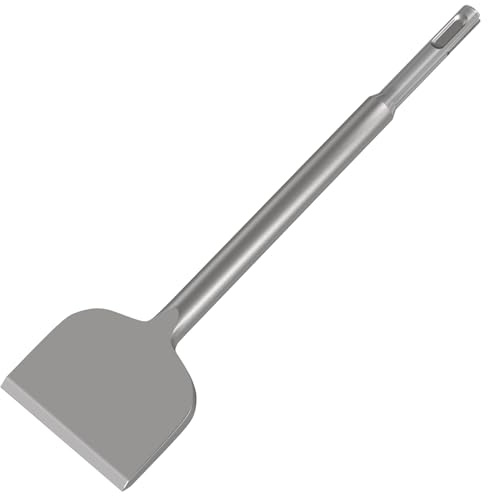 TOOVEM 3 Inch SDS Plus Chisel, Tile Removal Chisel Bits for SDS Plus Rotary Hammer Drill, Compatible with SDS Plus System Impact Drills for Tile, Laminate Floor, Flooring Adhesives
