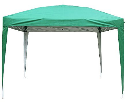 Blümme 3x3m Pop Up Gazebo Top Cover Replacement Canopy Roof Covers Ideal for Outdoor Camping Tent Green (No Sides)
