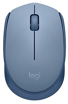 Logitech M170 Compact Ambidextrous 2.4 GHz Wireless Mouse - Blue Grey