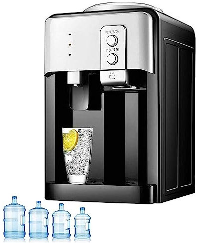 Generic Dispensador De Agua Eléctrico De 220V, Dispensador De Agua De Escritorio Calentador De Agua Fría con Hielo Caliente Fuente De Agua Potable