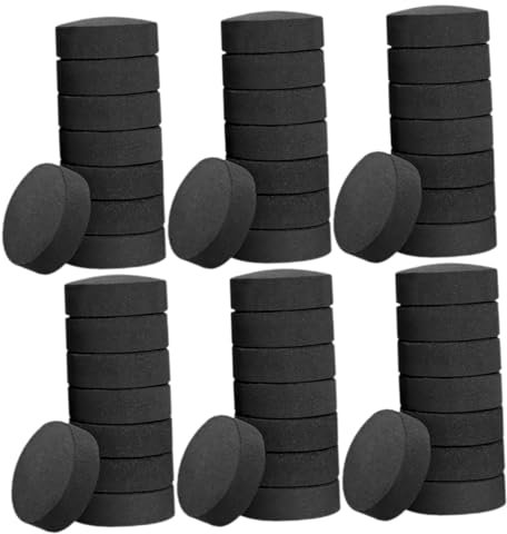 Charbon de Bois pour Barbecue 70 Pièces Noir, Allumage Facile