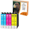 Starlet24 6X 604XL Druckerpatronen Kompatibel für Epson 604 XL Farbe für Expression Home XP-2200 XP-2205 XP-3200 XP-3205 XP-4200 XP-4205 Workforce WF2910DWF WF2930DWF WF2935DWF WF2950DWF