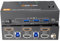 8K60Hz HDMI KVM Switch 2 PC 2 Monitore 4K120Hz USB 3.0 KVM Switches mit 4 USB Anschlüssen für zwei Computer Dual-Monitor,Kabelfernbedienung und USB-Kabel im Lieferumfang enthalten