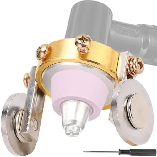 EATBALE Plasma Cutter Wheel Accessory Replacement Parts for Plasma Cutting Torch 60A / AG60 / SG55 Roller Guide Wheel Spacer Circle Compass Stand Off Corrosion-Resistant Metal Spacer Stand-Off