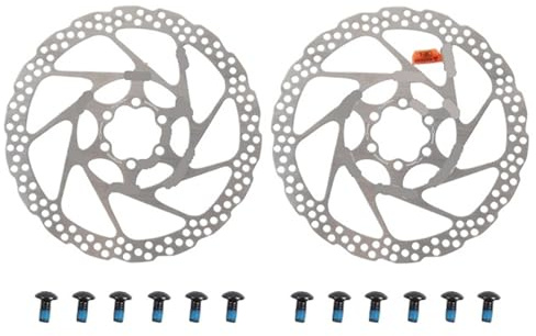 Cykelbromsskiva hydraulisk bromsskiva för MTB Centerline 160–180 mm, för hartsbelägg (180 mm 2 st)