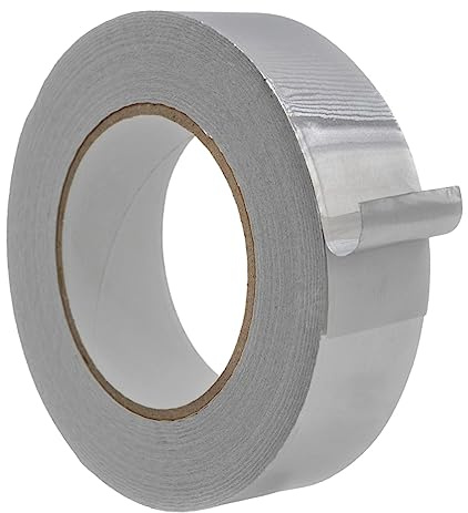 WOD Aluminum Foil Tape - 1.5 inch x 50 yd. Heat Shield Reflective Sealant Tape - Ideal for HVAC, Duct, Pipe, and Metal Insulation and Repair Home or Business Uses AFTR36