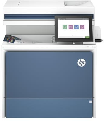 HP Color LaserJet Enterprise MFP 5800dn Printer, Print, Scan, Copy, Best for Business (6QN29A)