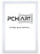 PCH[art] New Alaya Cadre photo Blanc 60 x 90 cm Cadre intemporel et sobre pour affiches, photos et portraits