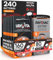 240 Batteries for Hearing Aid Size 13 (Orange) PR48 Zinc-Air with Sound Fusion Technology - 240 Batteries: 160 Rayovac + 80 Udivita