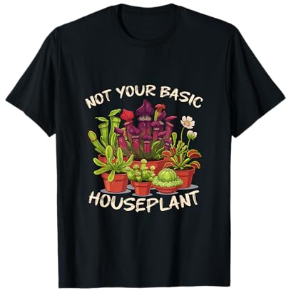 Not Your Basic Houseplant Carnivorous Plant Collection T-Shirt