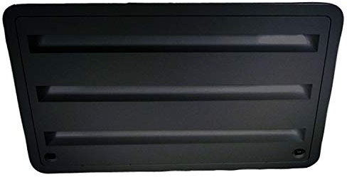 Dometic 3316941.005 Grille d'aération latérale pour réfrigérateur supérieur/inférieur Noir