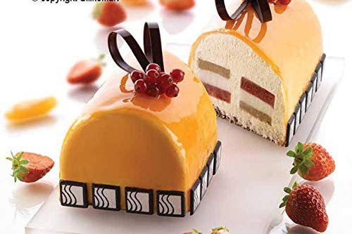 Stampo per inserto o mini-tronchetto di Natale in silicone - Silikomart