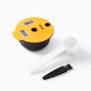 Reusable Coffee Capsules, Next Generation, Compatible with Bosch Tassimo Machines, Refillable Coffee Filters Pods K-Cups Machine Accessories 60/180/200/220ml (180ml)