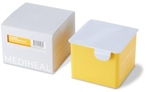 Mediheal Vitamide Brightening Pads (100) - Radiance Boosting Pads for Clear, Illuminating Skin - Vegan Gauze