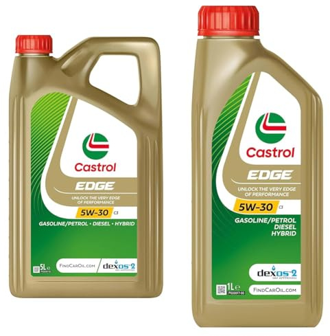 Castrol Bundle | Castrol EDGE 5W-30 C3 Motoröl, 5L + 1L
