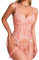 EVELIFE Dessous Damen Sexy Unterwäsche Strapsen Dessous Set Damen Sexy Body Bodysuit Schleifen Strumpfhalter Unterwäsche Set Hochzeitsreise Weihnachtsfeier (Rosa, M)