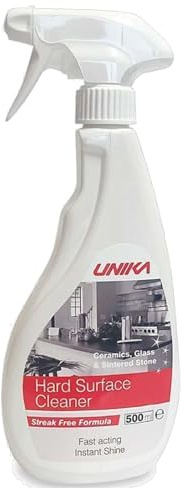 Unika Hard Surface Daily Cleaner – 500ml Spray | Streak-Free Cleaner for Ceramic, Porcelain, Glass & Sintered Stone | Fast Drying | Project DIY