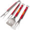 YouTheFan Unisex Kansas City Chiefs Spirit Series 3-teiliges Grillset, Edelstahl, Einheitsgröße