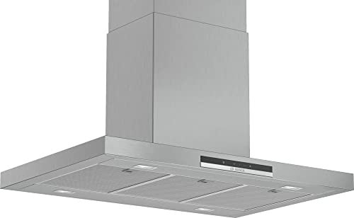 Bosch DWB66FM50 hotte murale encastrable - 1 moteur, 4 vitesses d'aspiration dont 1 intensive - Silencieuse - 60 cm - Inox