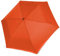 Doppler Zero Magic - Taschenschirm Regenschirm vibrant orange