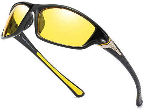 HGDGears Polarized Sports Sunglasses for Outdoor Cycling Driving Golf Running Fishing,Lightweight Frame Eyewear Sun Glasses(UV400 Unisex)