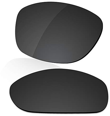 LenzReborn Lente polarizada de repuesto para gafas de sol Arnette Hot Shot AN4182, más opciones, Negro oscuro - Polarizado, Talla única